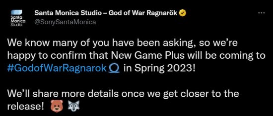 战神512月23日宣布：新游戏+将在明年春天上线！？战神5攻略分享